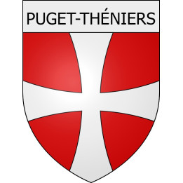 Pegatinas escudo de armas de Viviers adhesivo de la etiqueta engomada