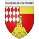 Stickers coat of arms Roquebrune-Cap-Martin adhesive sticker