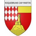 roquebrune-cap-martin 06 ville Stickers blason autocollant adhésif
