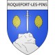 roquefort-les-pins 06 ville Stickers blason autocollant adhésif