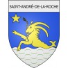 saint-andré-de-la-roche 06 ville Stickers blason autocollant adhésif