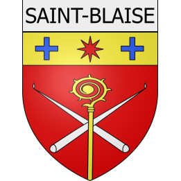 saint-blaise 06 ville Stickers blason autocollant adhésif