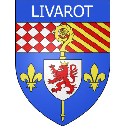 Livarot 14 ville Stickers blason autocollant adhésif