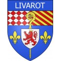 Stickers coat of arms Livarot adhesive sticker