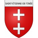 saint-étienne-de-tinée 06 ville Stickers blason autocollant adhésif