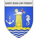Saint-Jean-Cap-Ferrat 06 ville Stickers blason autocollant adhésif