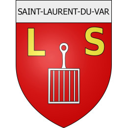 Stickers coat of arms Viviers adhesive sticker