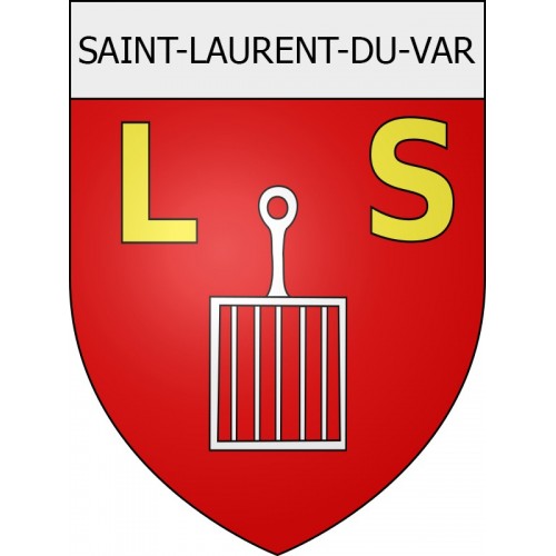 Stickers coat of arms Viviers adhesive sticker