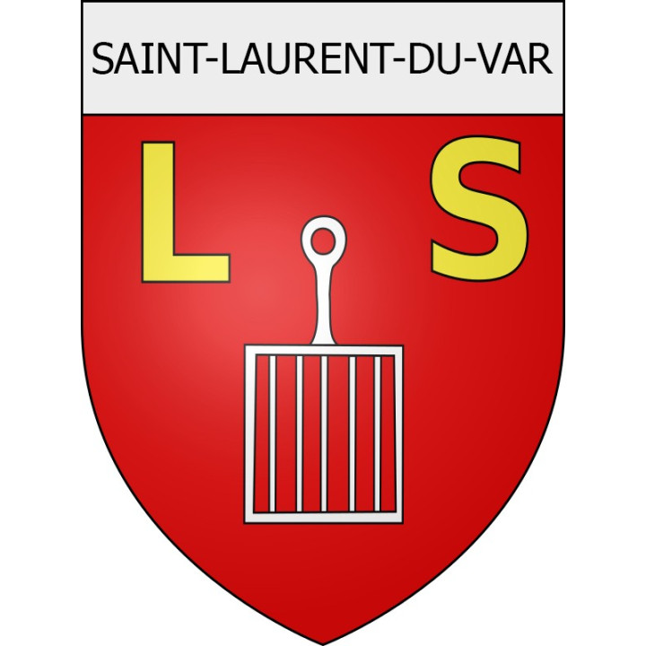 Stickers coat of arms Viviers adhesive sticker