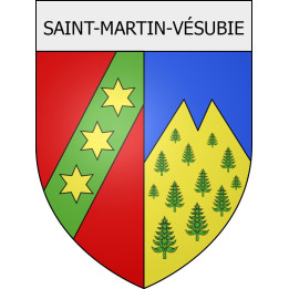 saint-martin-vésubie 06 ville Stickers blason autocollant adhésif