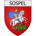 sospel 06 ville Stickers blason autocollant adhésif