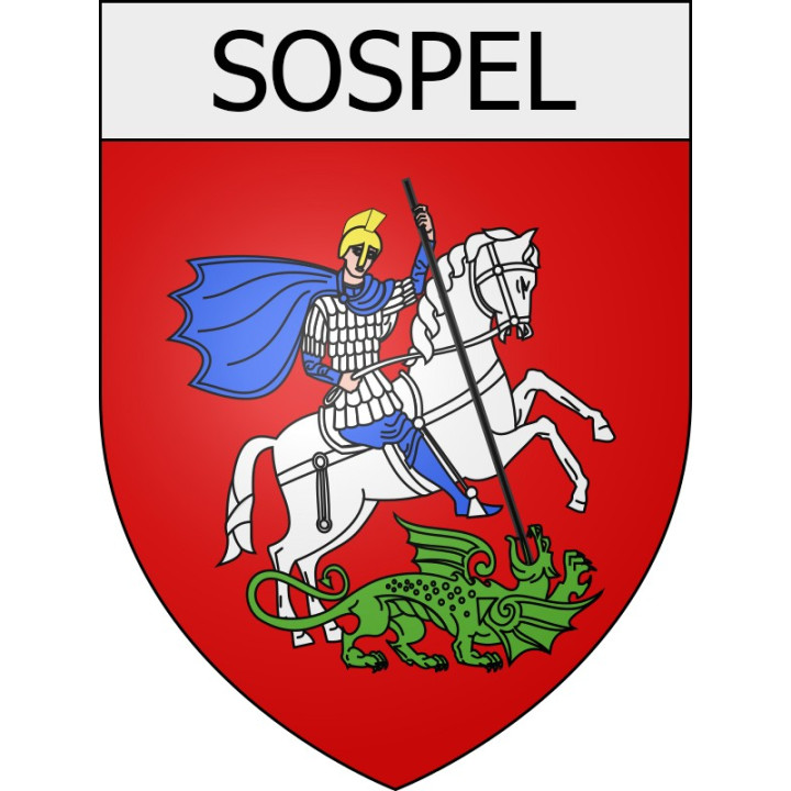 Stickers coat of arms Viviers adhesive sticker