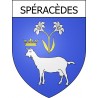 Stickers coat of arms Viviers adhesive sticker