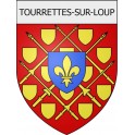Stickers coat of arms Viviers adhesive sticker
