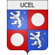 ucel 06 ville Stickers blason autocollant adhésif