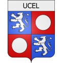 Stickers coat of arms Viviers adhesive sticker
