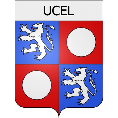 Stickers coat of arms Viviers adhesive sticker