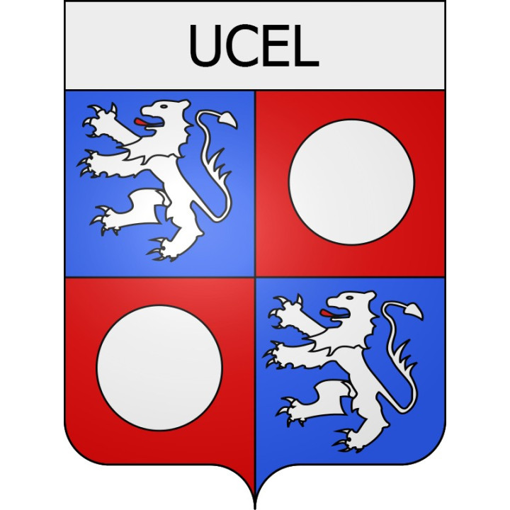 Viviers Sticker wappen, gelsenkirchen, augsburg, klebender aufkleber