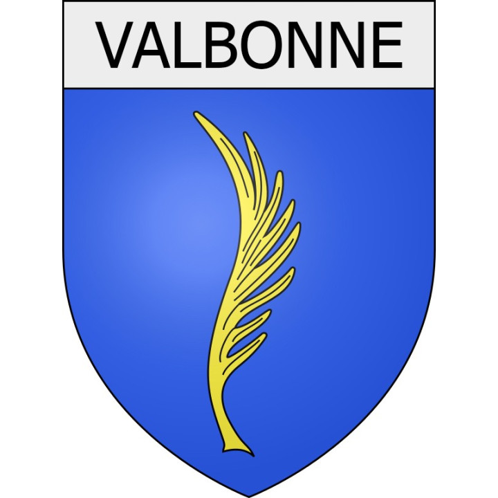 valbonne 06 ville Stickers blason autocollant adhésif
