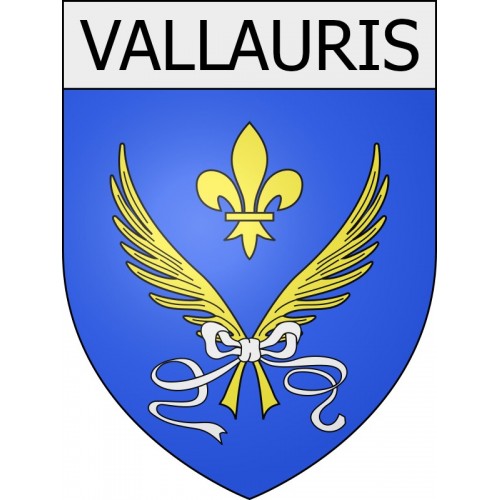 vallauris 06 ville Stickers blason autocollant adhésif