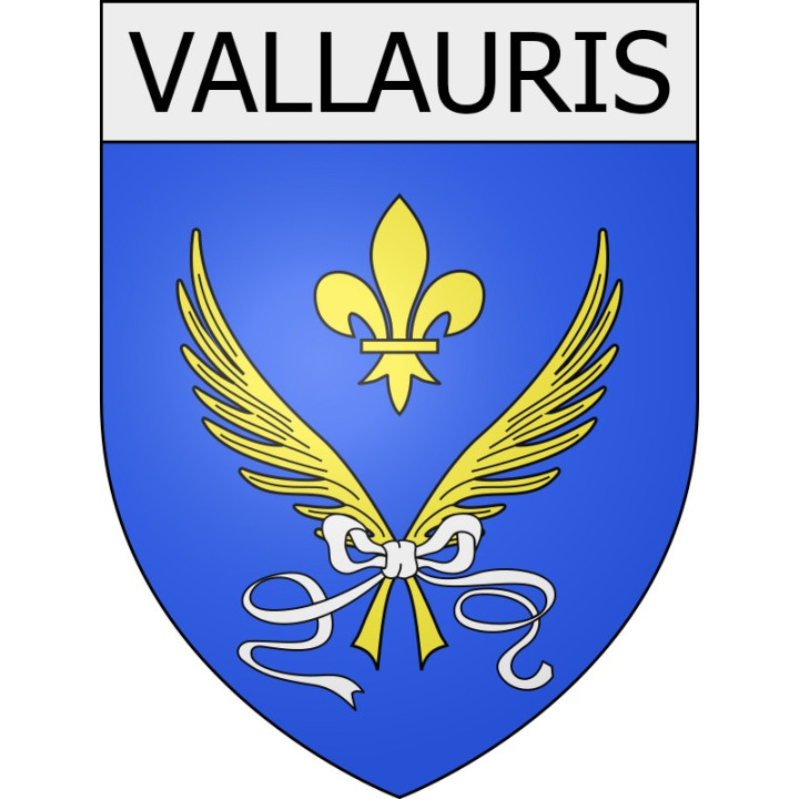 vallauris 06 ville Stickers blason autocollant adhésif