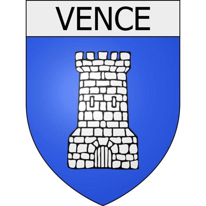 Viviers Sticker wappen, gelsenkirchen, augsburg, klebender aufkleber