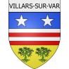villars-sur-var 06 ville Stickers blason autocollant adhésif