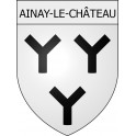 Stickers coat of arms Viviers adhesive sticker