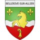 bellerive-sur-allier 03 ville Stickers blason autocollant adhésif