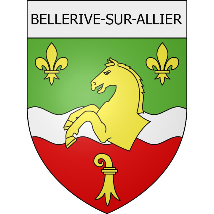 Viviers Sticker wappen, gelsenkirchen, augsburg, klebender aufkleber