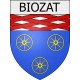 Pegatinas escudo de armas de Biozat adhesivo de la etiqueta engomada