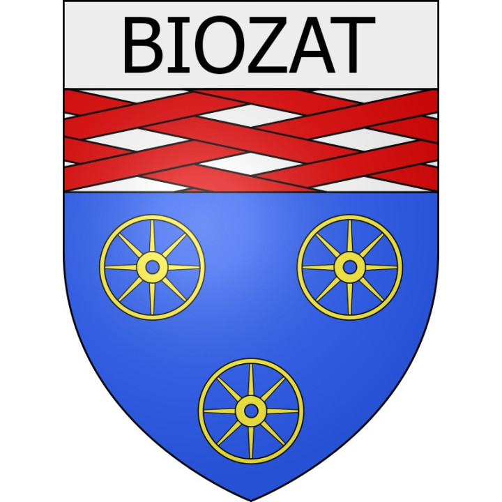 Viviers Sticker wappen, gelsenkirchen, augsburg, klebender aufkleber