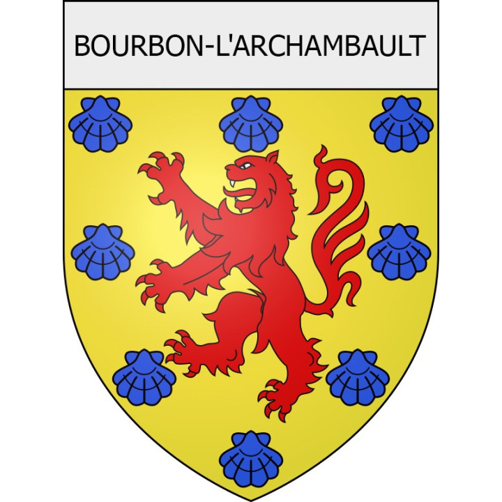 Stickers coat of arms Viviers adhesive sticker