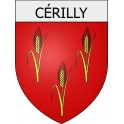 cérilly 03 ville Stickers blason autocollant adhésif