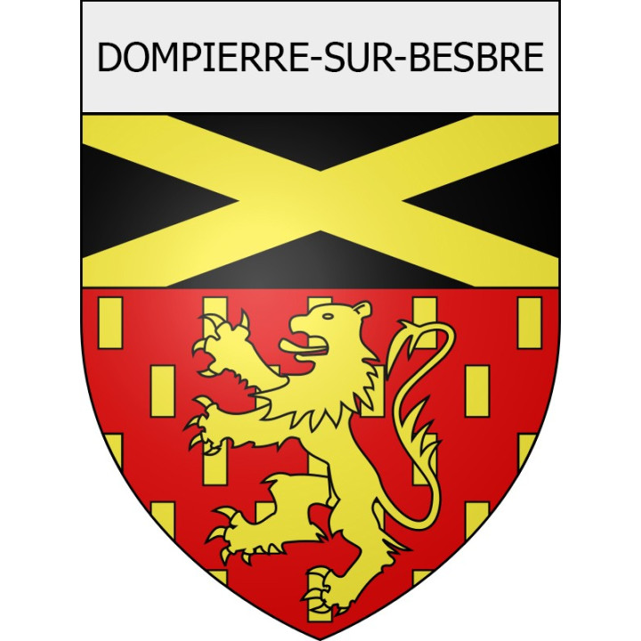 Stickers coat of arms Viviers adhesive sticker