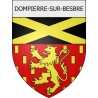 dompierre-sur-besbre 03 ville Stickers blason autocollant adhésif