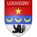 Louvigny 14 ville Stickers blason autocollant adhésif