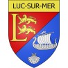 Luc-sur-Mer 14 ville Stickers blason autocollant adhésif