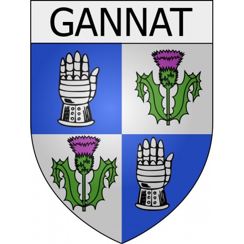 Stickers coat of arms Viviers adhesive sticker