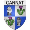 Pegatinas escudo de armas de Viviers adhesivo de la etiqueta engomada
