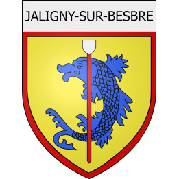 jaligny-sur-besbre 03 ville Stickers blason autocollant adhésif