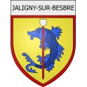 jaligny-sur-besbre 03 ville Stickers blason autocollant adhésif