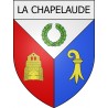 la-chapelaude 03 ville Stickers blason autocollant adhésif