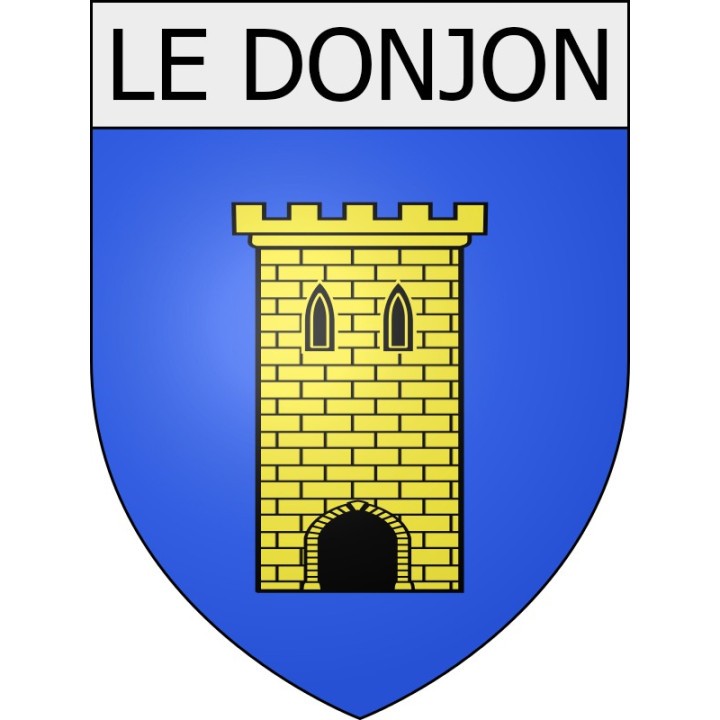 Stickers coat of arms Viviers adhesive sticker