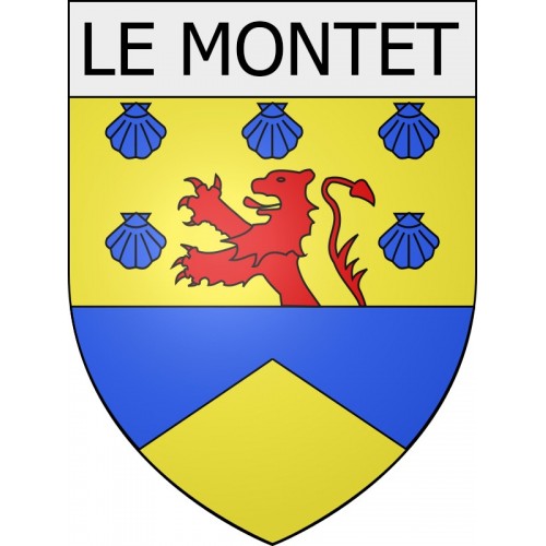 Stickers coat of arms Viviers adhesive sticker