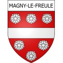 Stickers coat of arms Magny-le-Freule adhesive sticker