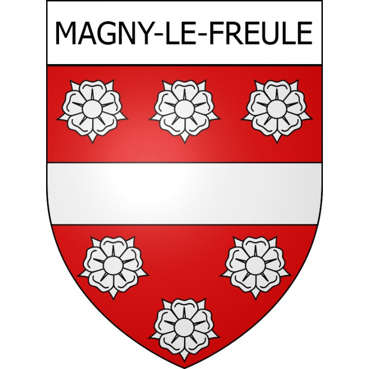 Magny-le-Freule 14 ville Stickers blason autocollant adhésif