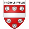 Stickers coat of arms Magny-le-Freule adhesive sticker