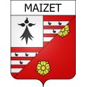 Maizet 14 ville Stickers blason autocollant adhésif