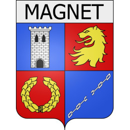 Pegatinas escudo de armas de Viviers adhesivo de la etiqueta engomada